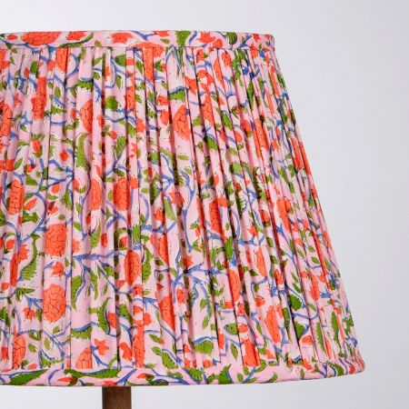 Multicolour Block Print Empire Lampshade